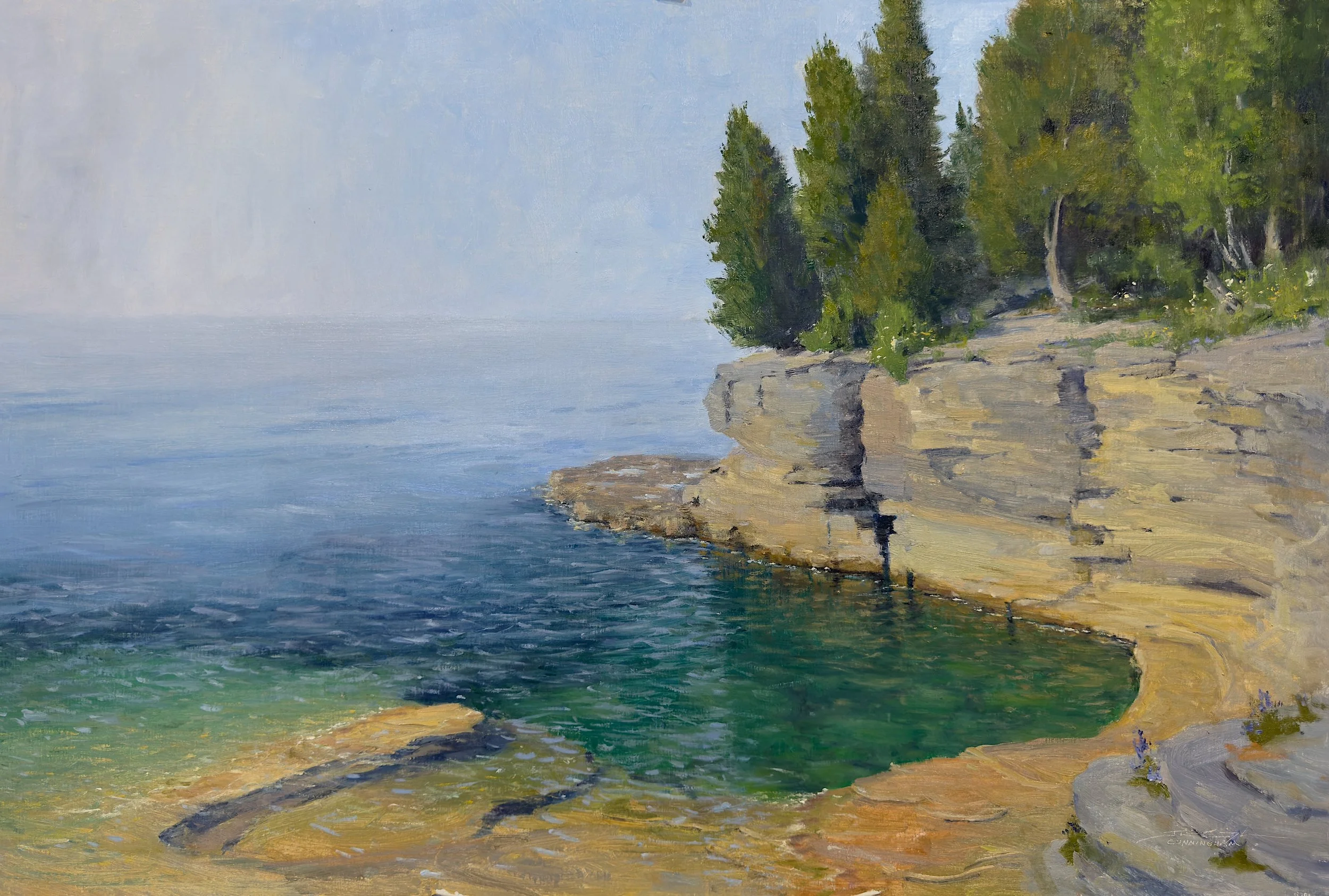 Cave Point Morning