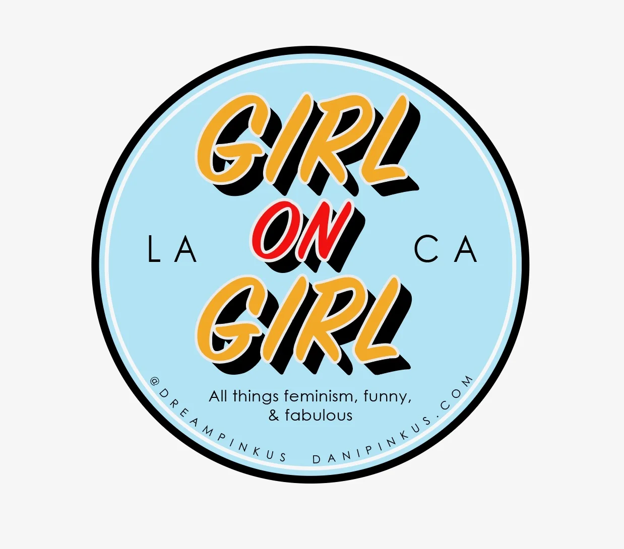 Girl on Girl Sticker
