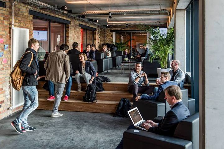 Factory Berlin in Berlin, Germany With over 16,000 square meters of office space, Factory Berlin is the coworking home to some of the top technology businesses in the world. Marketing itself as a “business club” the networking at this coworking space is top notch, as are the facilities, which boast everything from yoga lessons to flex desks to outdoor patio access.