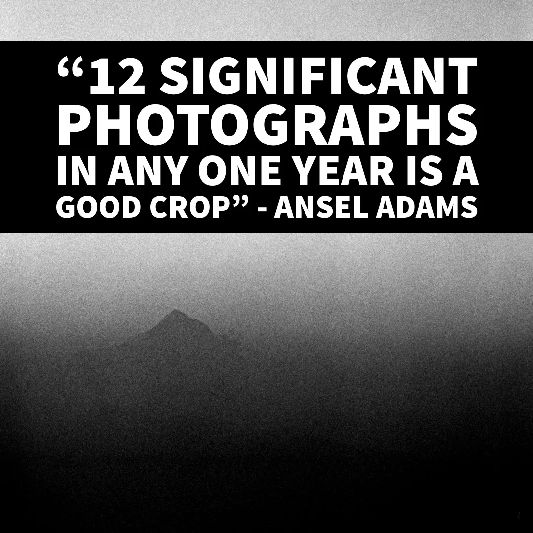 12 significant photographs a year