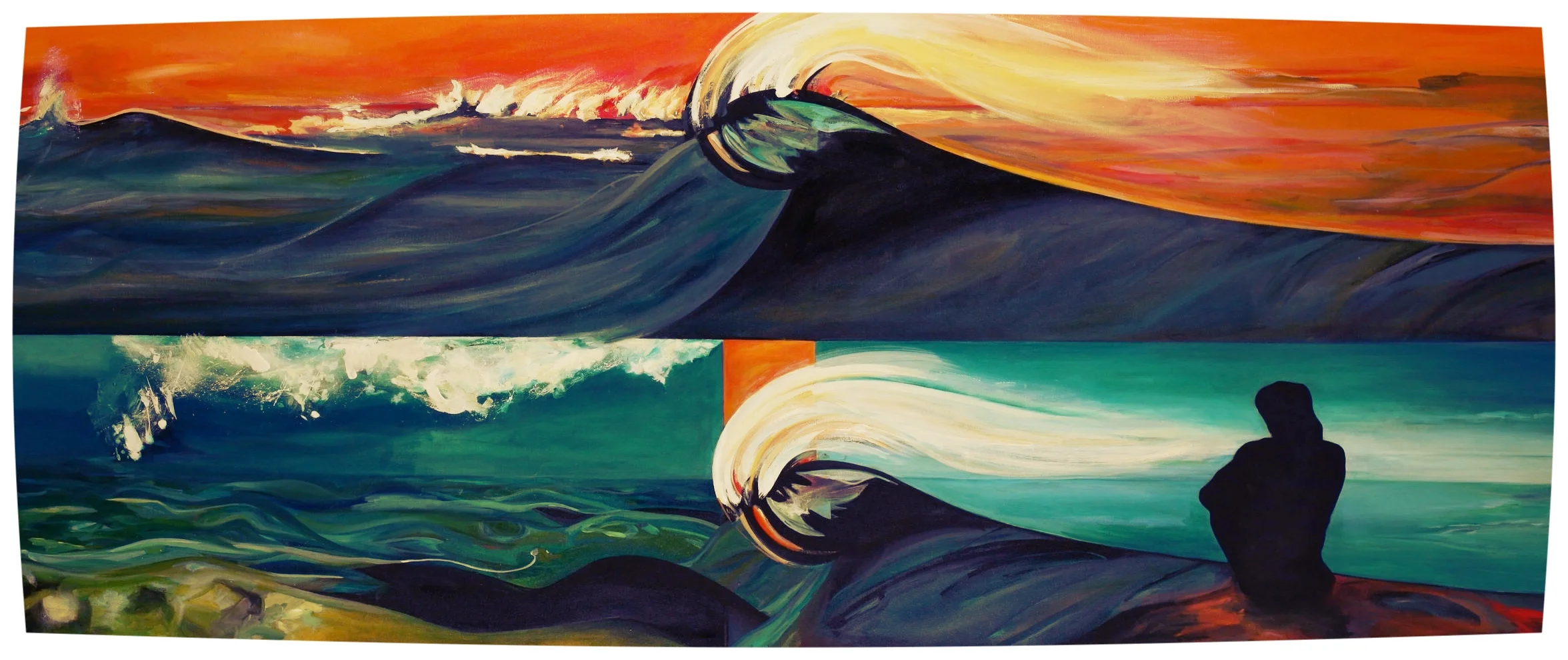 'Now or Later' 2008. 200 x 110 cm.