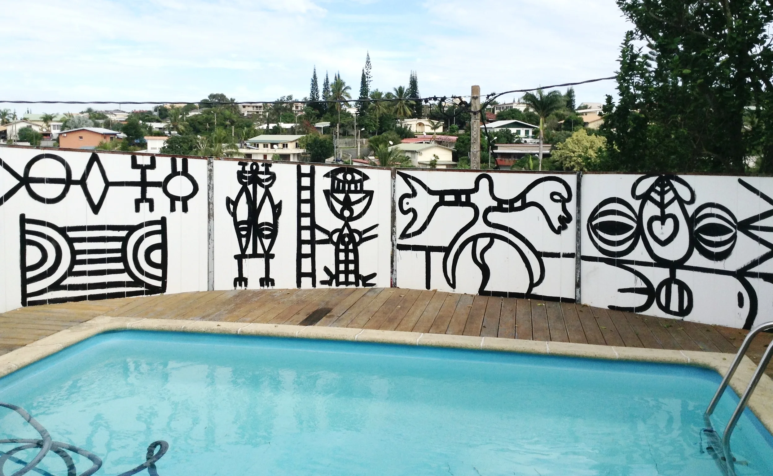 'Noumea' Mural. 2017. 