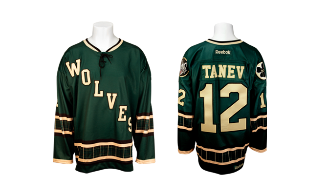 Chicago Wolves St. Patrick's Day Jersey