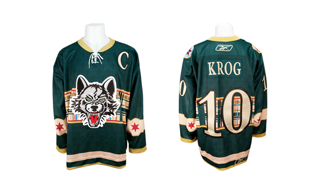 Chicago Wolves St. Patrick's Day Jersey