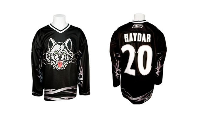 Chicago Wolves Fight Against Cancer Commemorative Jersey