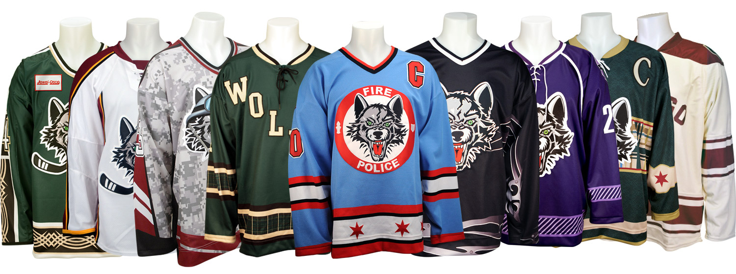 Chicago Wolves Alternate Jersey  Chicago wolves, Hockey players