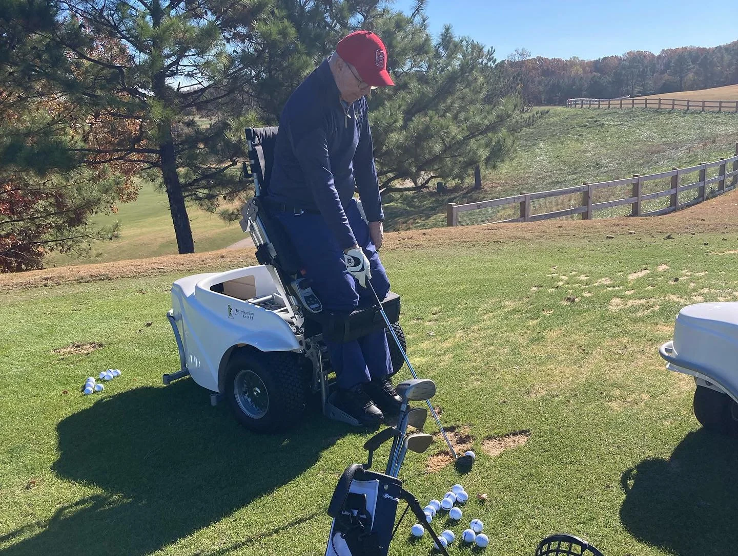 Getting to work with so many adaptive golfers from the RDU area this year has been a blessing. If you or someone you know could benefit from our program and this community, please connect with us - join an event or send us an email. www.inspirationgo