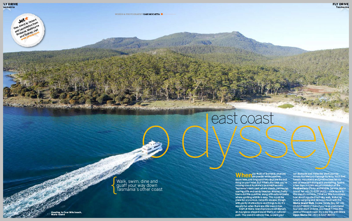 Jetstar Magazine – East Coast Odyssey