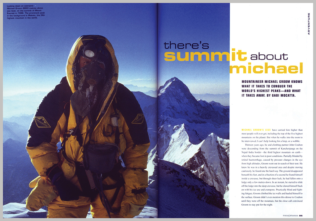 Panorama Magazine – There's summit about Michael