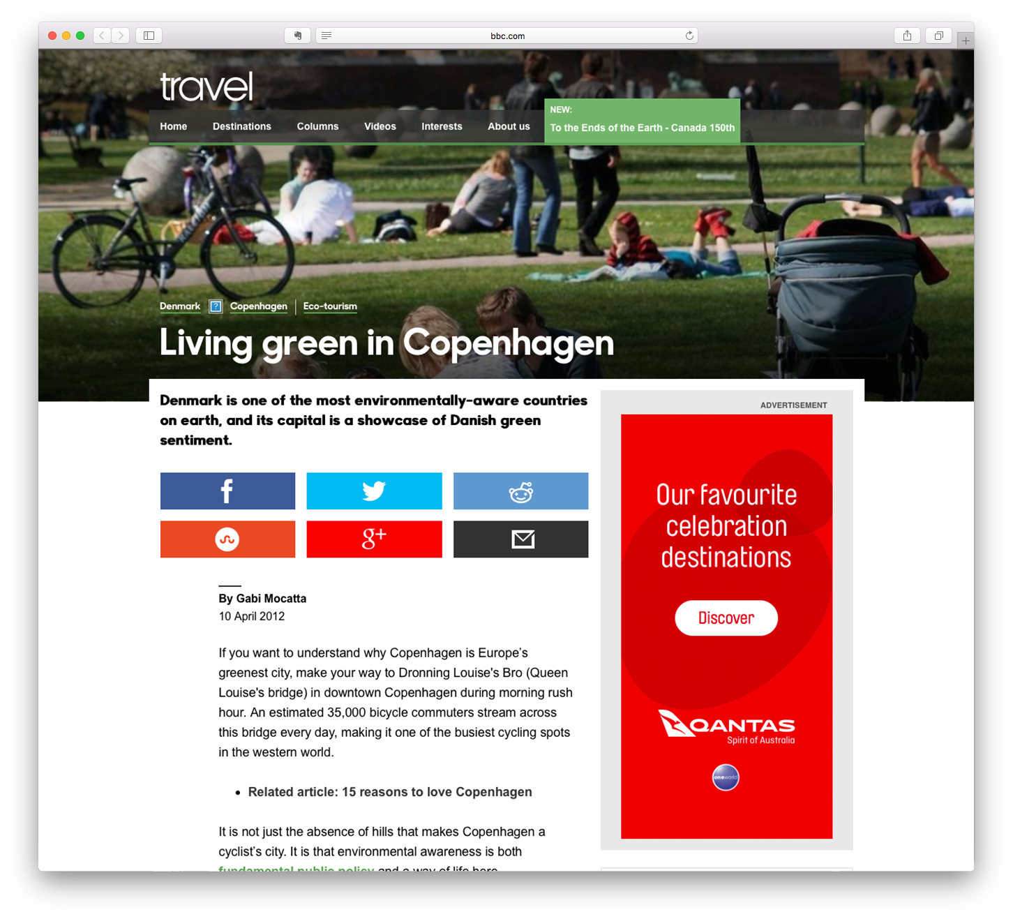 Living Green in Copenhagen