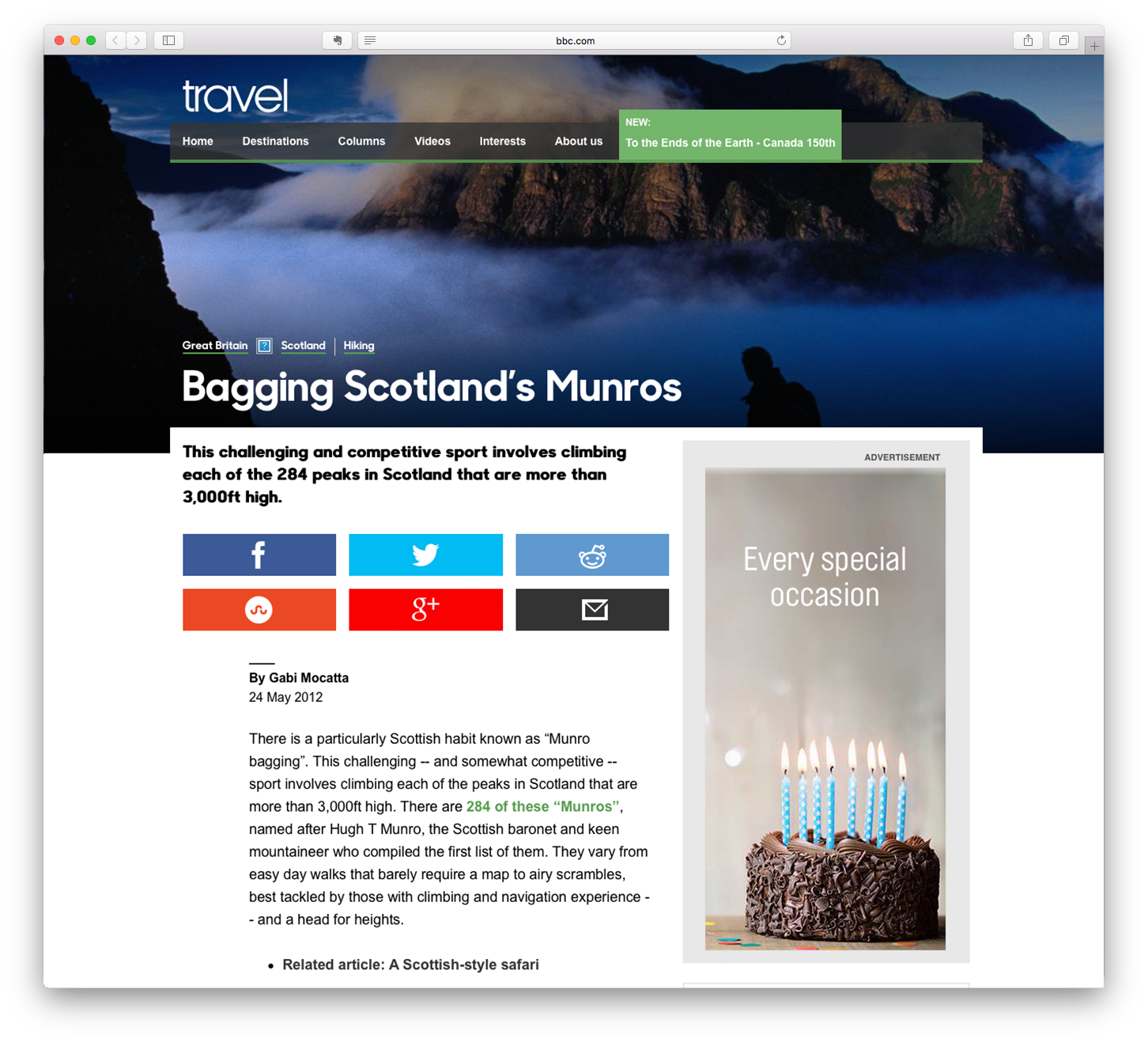 Bagging Scotland's Munros