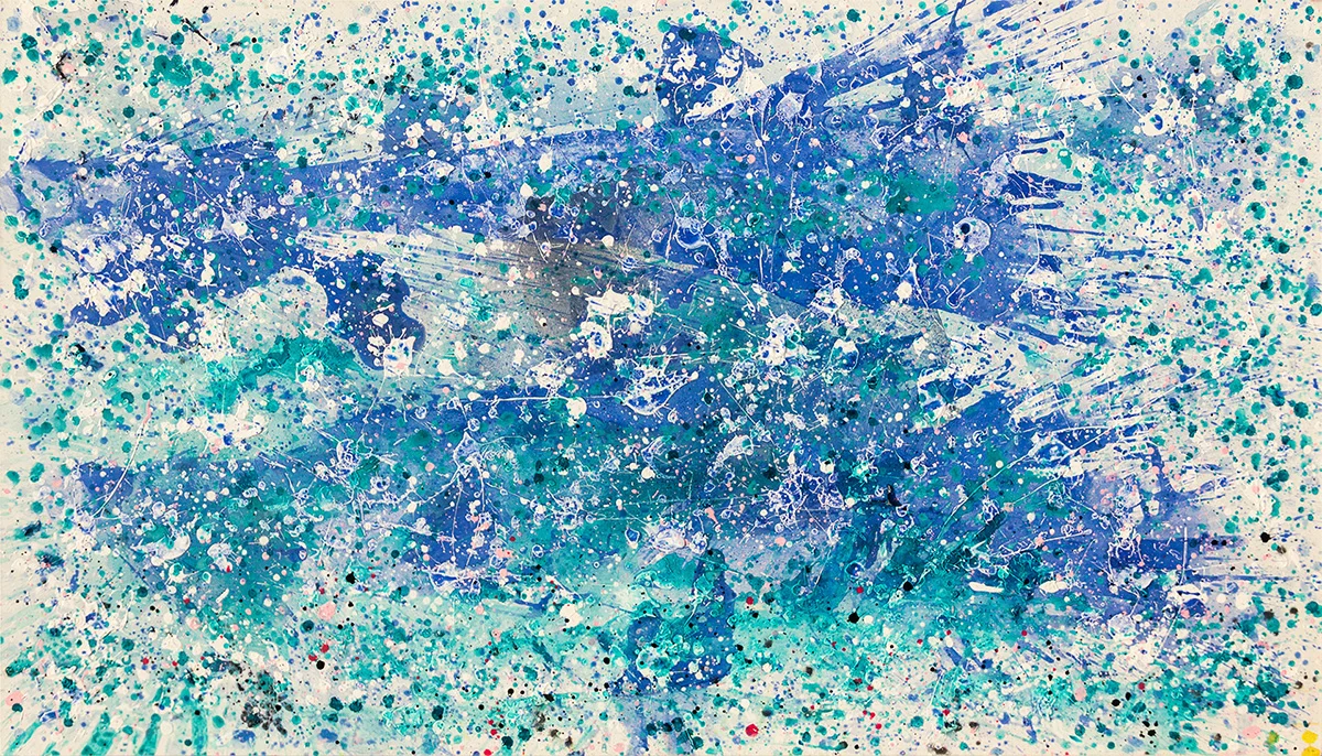 Splash Blue & White, 2014