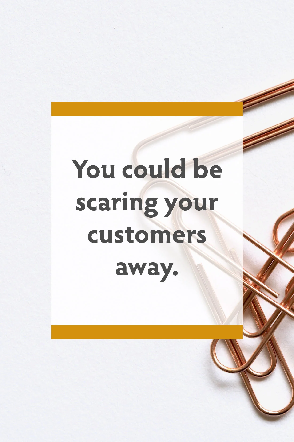 This common advertising technique could mean you risk losing your most loyal customers.