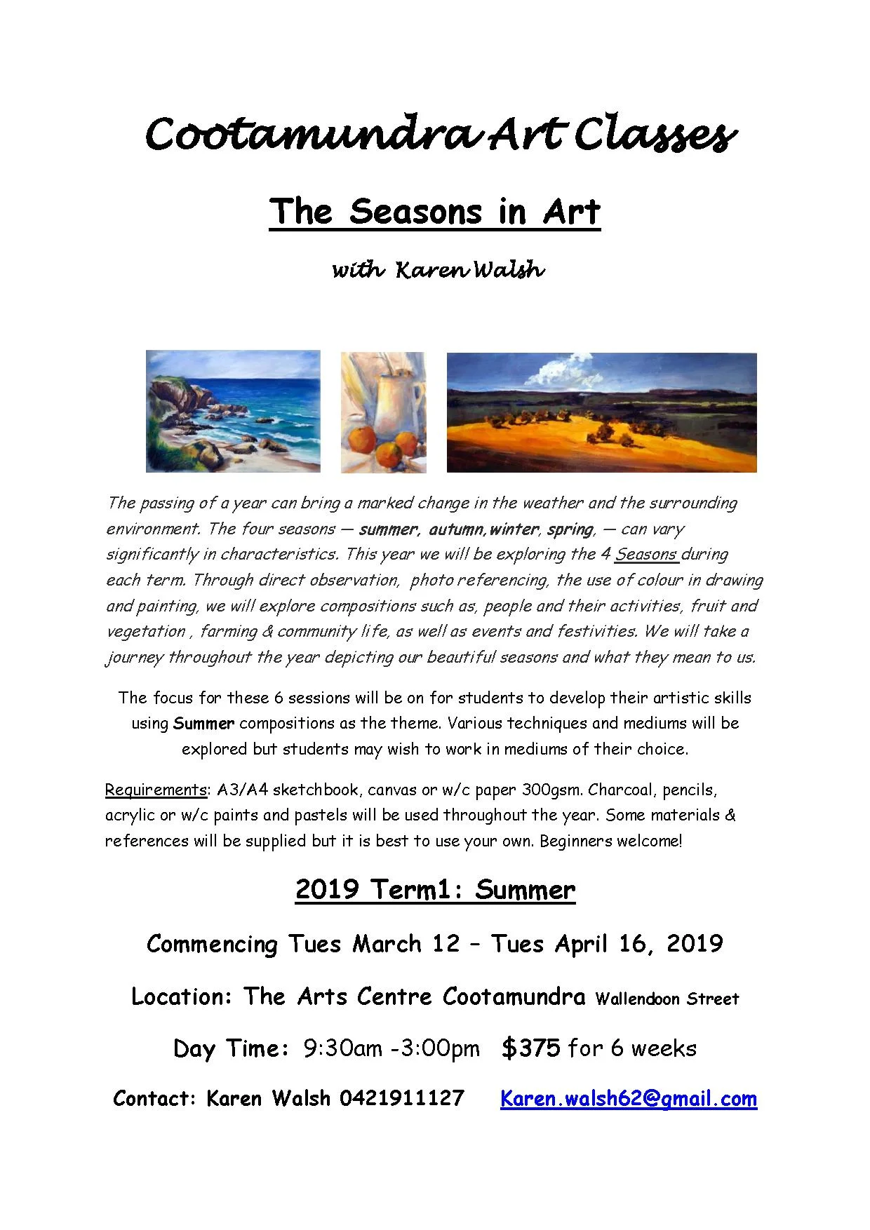 Art Experience  flyer Cootamundra Term 1 2019.jpg