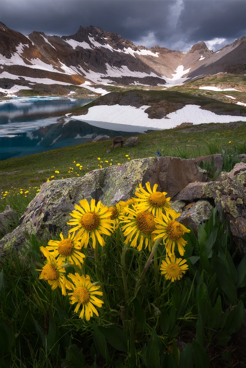 Columbine Lake, San Juan National Forest, Colorado