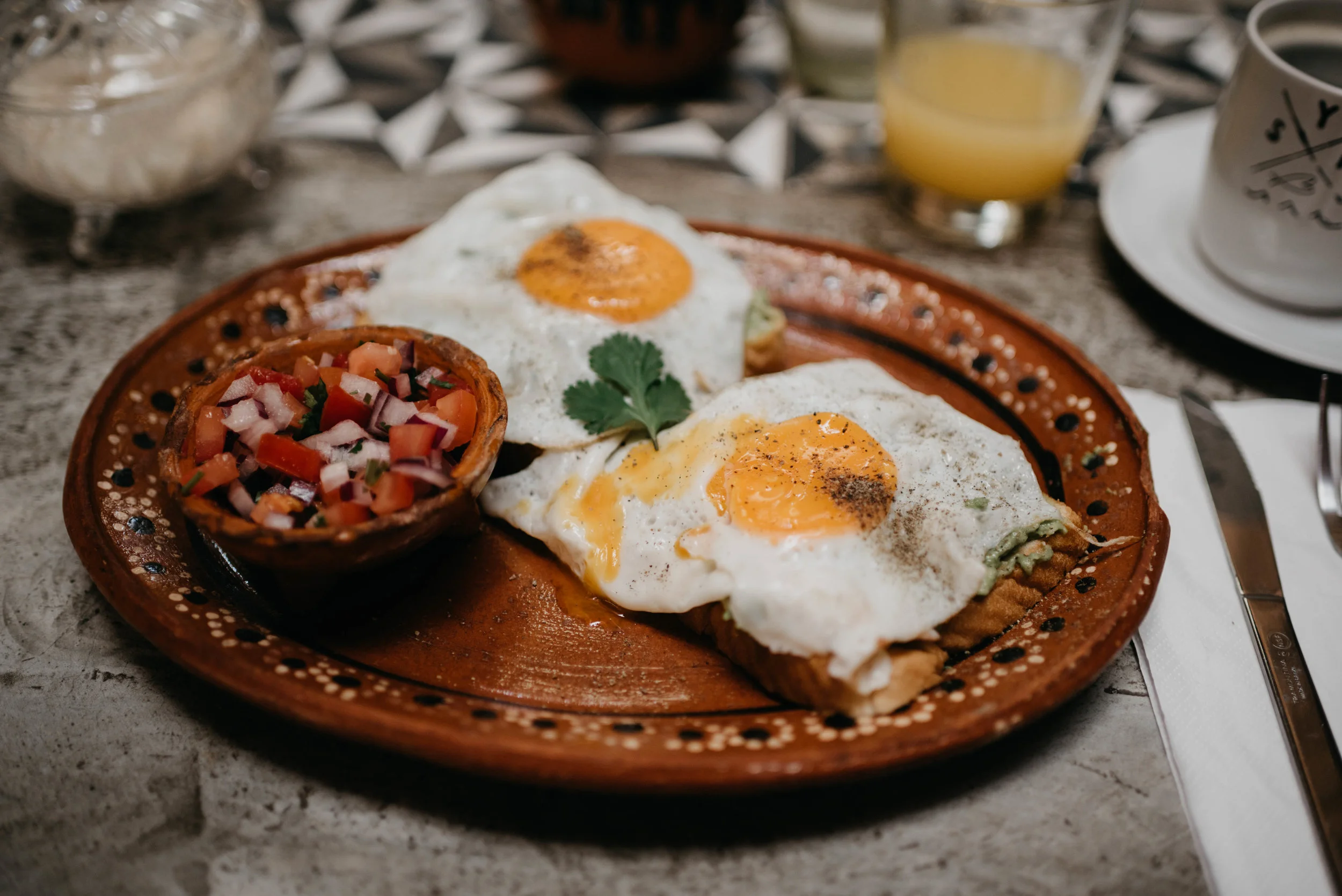 Avocado toast is, allegedly, a global phenomenon. We had breakfast at Sin Yolanda almost every day.