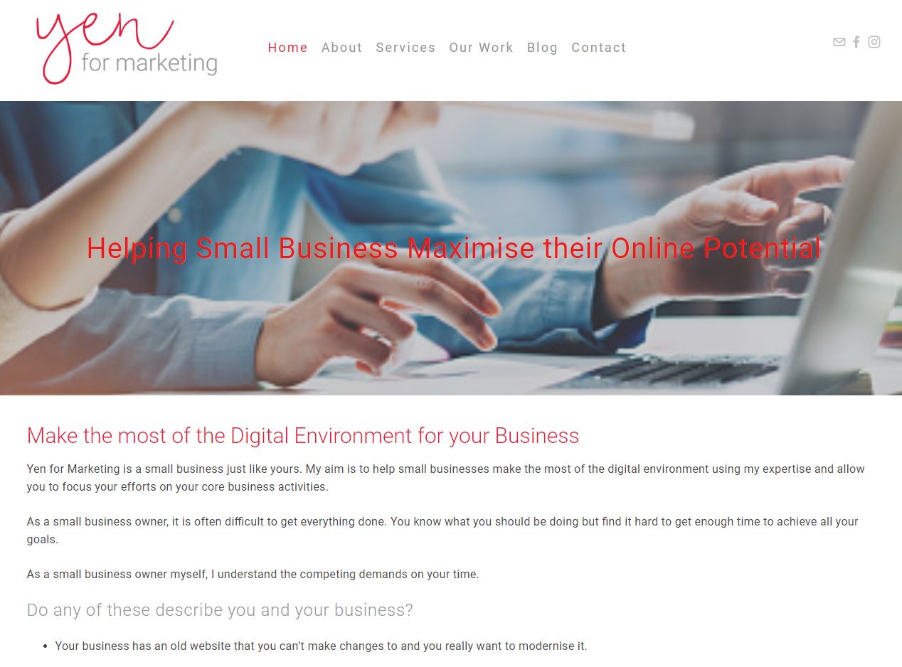 Yen for Marketing - Home Page