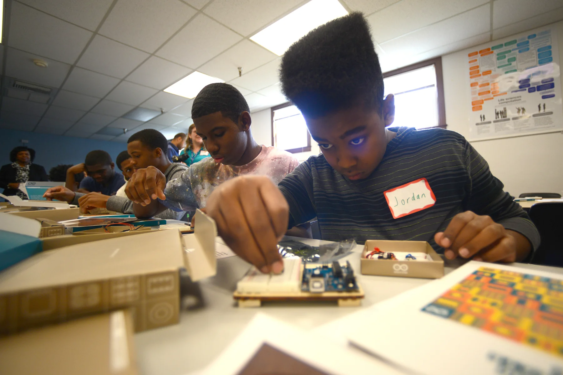 Hands-on learning with Arduinos