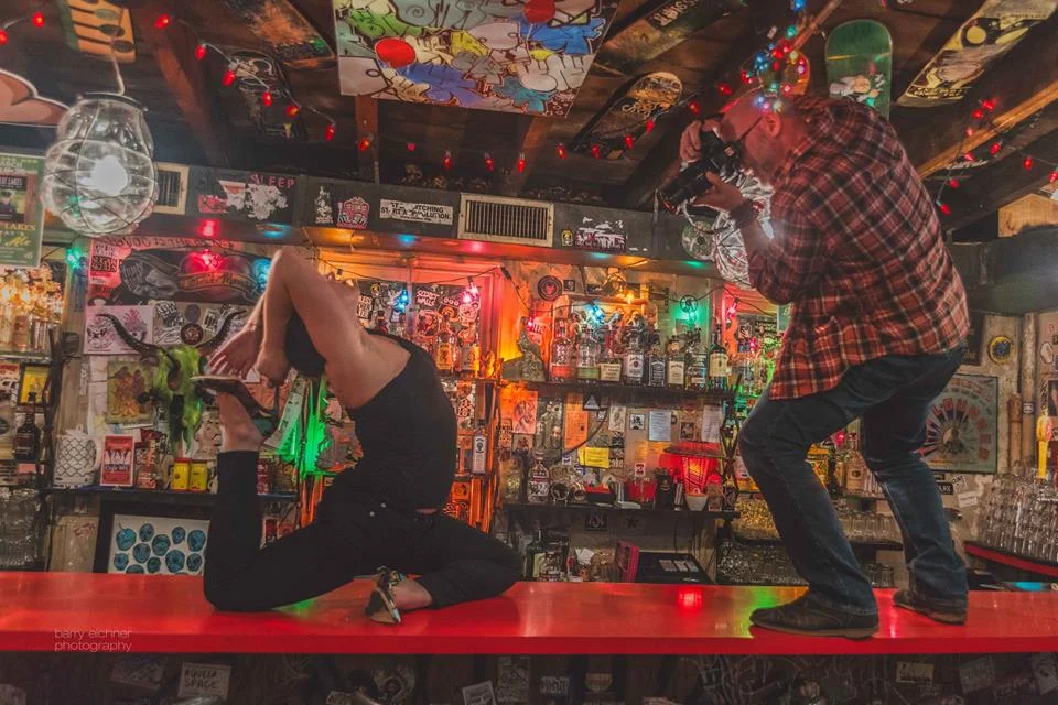 Photo by Barry Eichner at Tattooed Mom. Yogi - Stephanie Berliner 