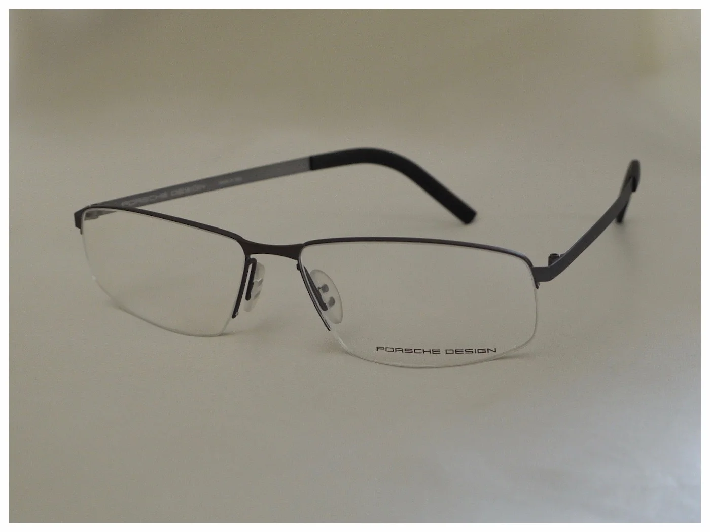 Pair of dark grey spectacles by Porsche Design