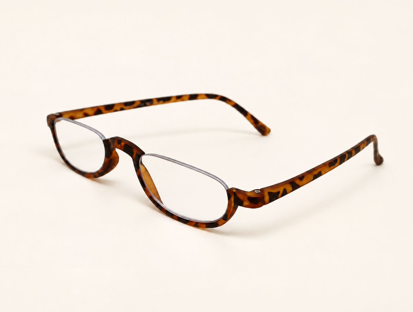 Kensington Tortoiseshell Half-Eye Reading Glasses