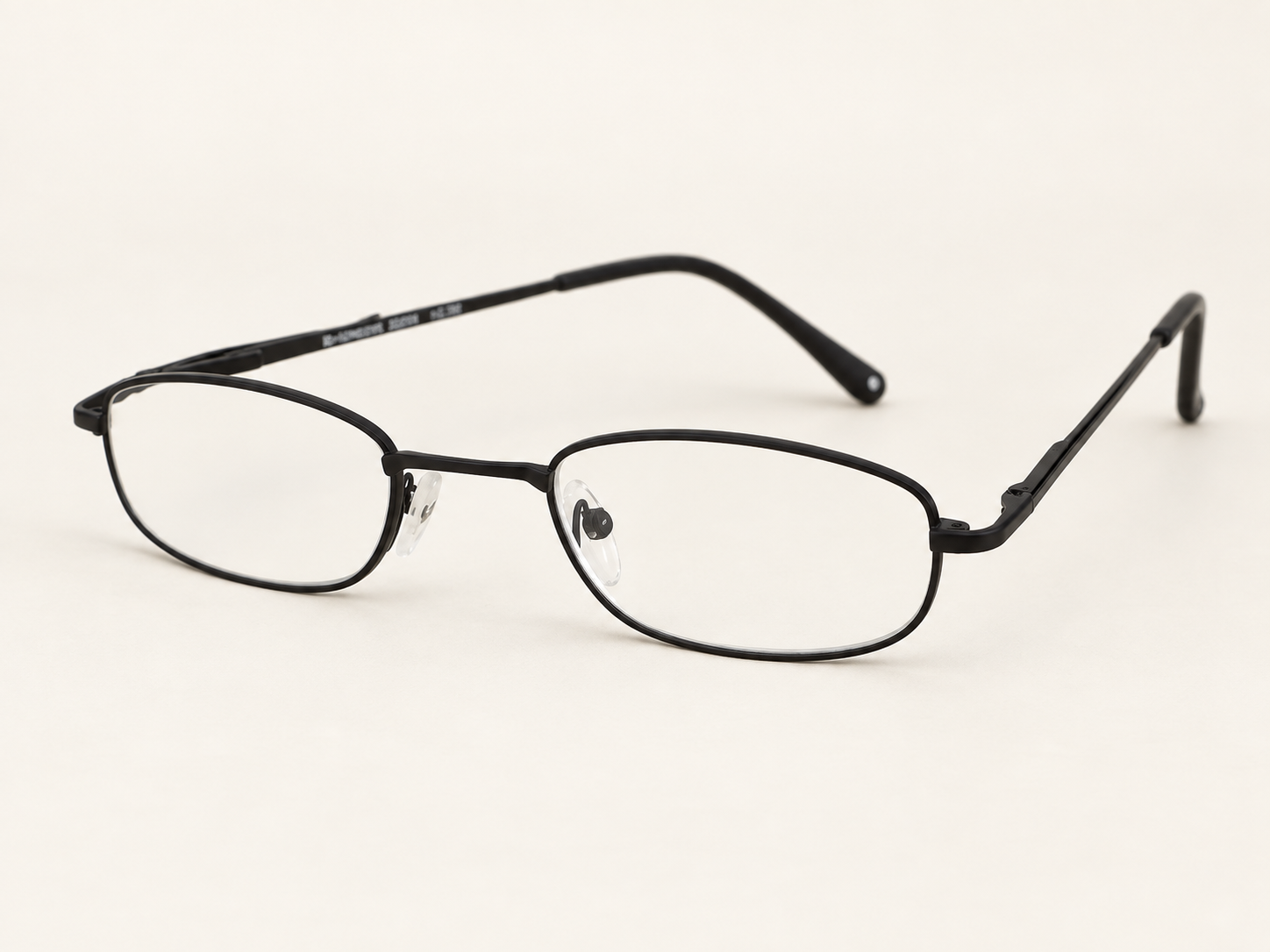 C-2204 Black Reading Glasses with Pocket Clip