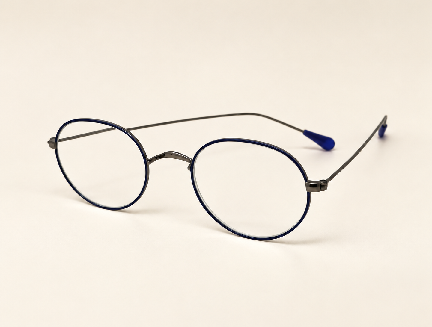 Lennard Blue & Gunmetal Reading Glasses