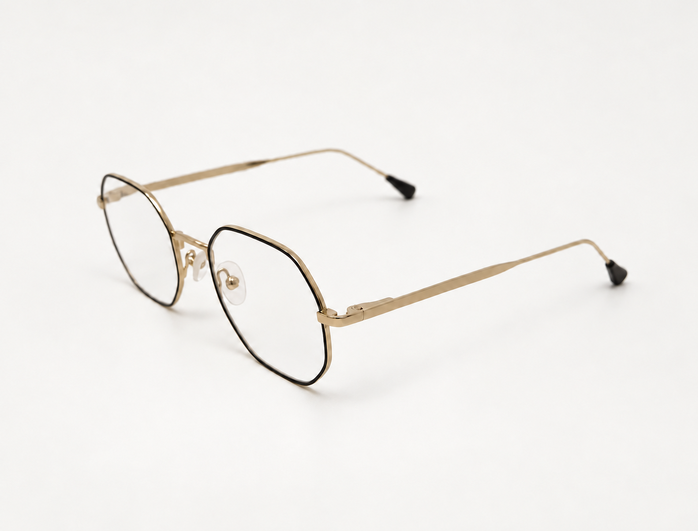 Yoko Black & Gold Reading Glasses