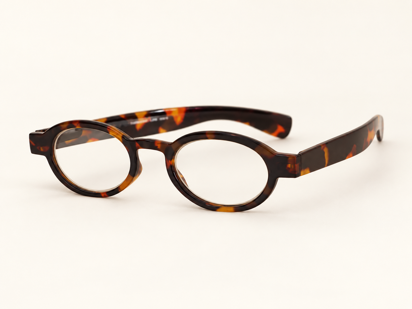 L40 Tortoiseshell Oval Reading Glasses