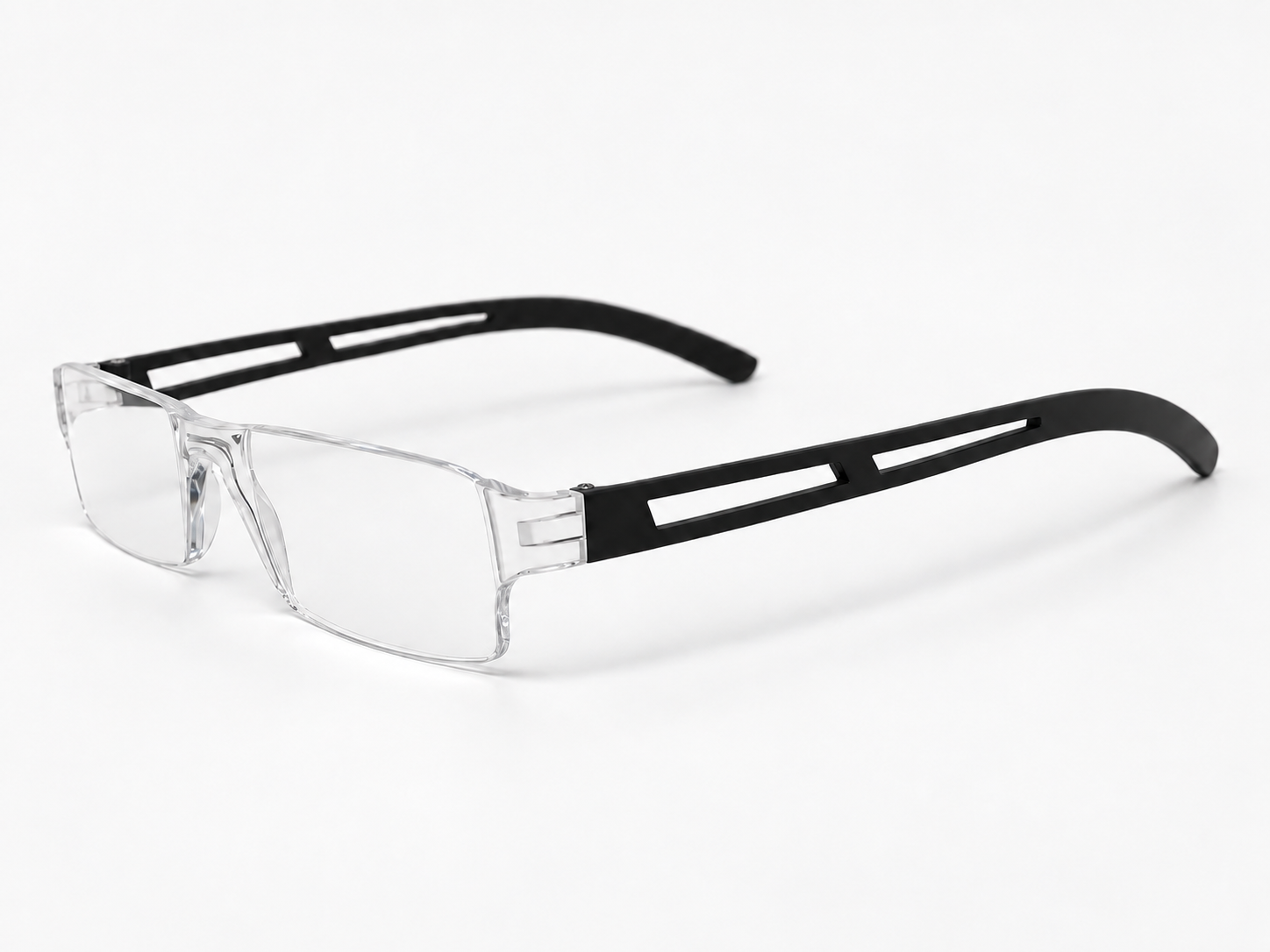 Joy Black Rimless Reading Glasses