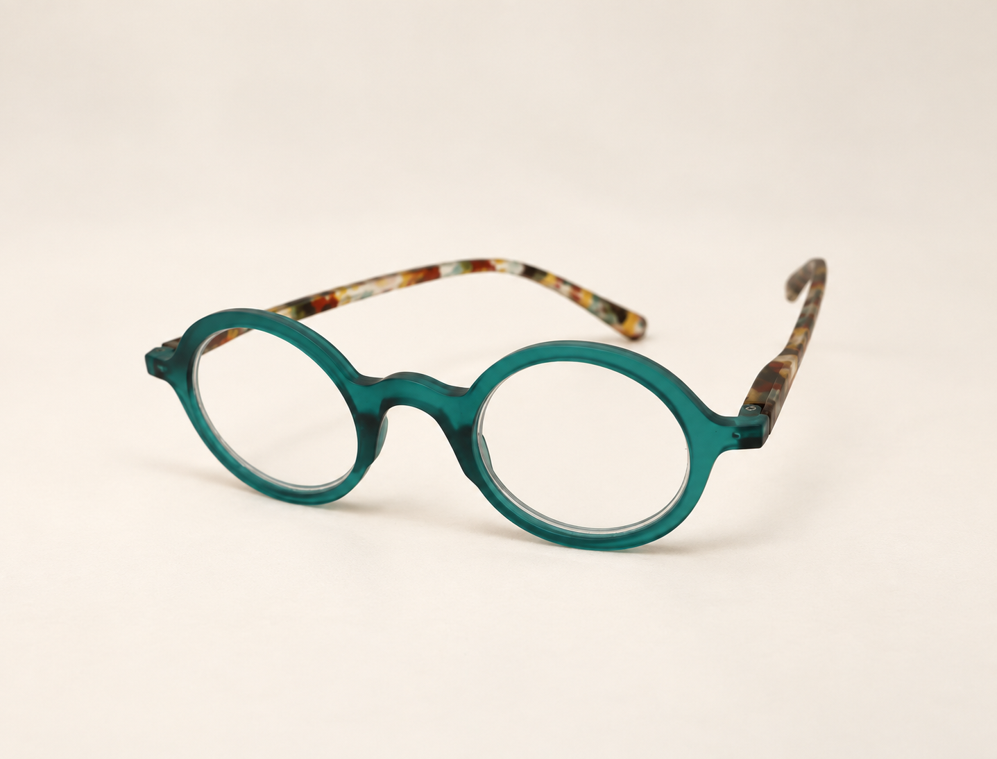 Lisboa Teal Blue Light Reading Glasses
