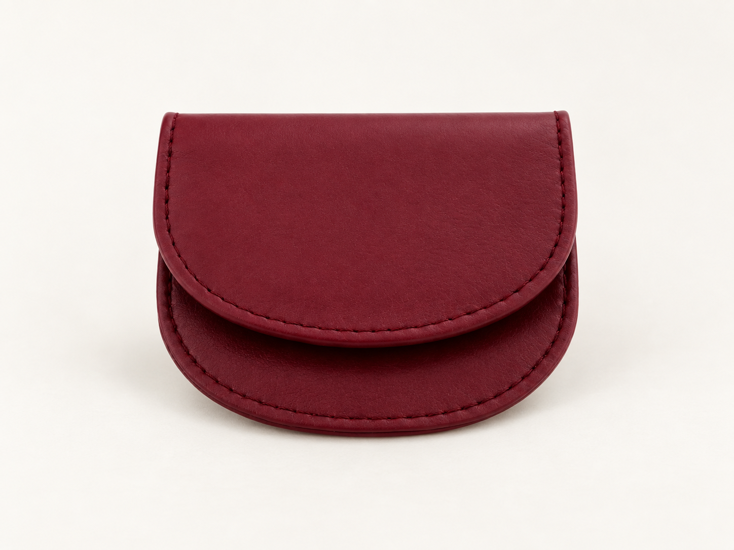Bordeaux Leather Monocle Case