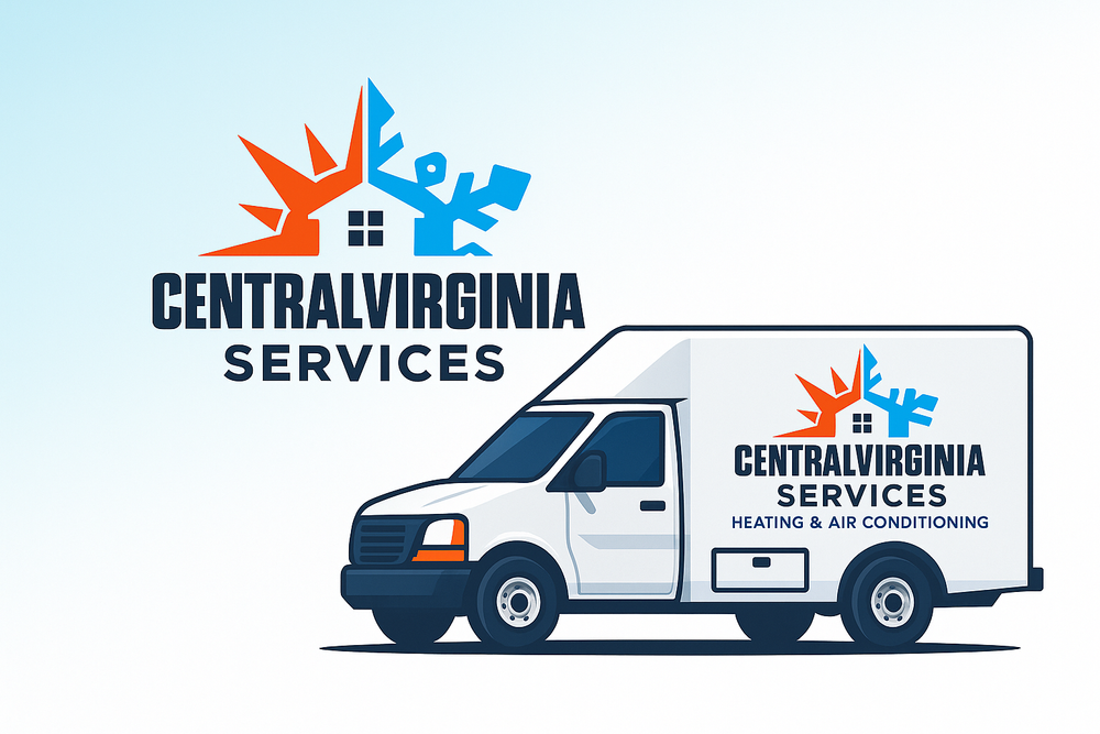 Vector HVAC Truck