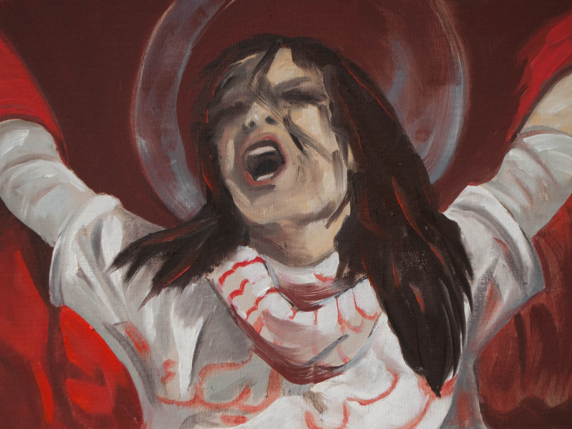 Sacrifice / Syria, 12" x 16" Oil on Canvas Board, 2012