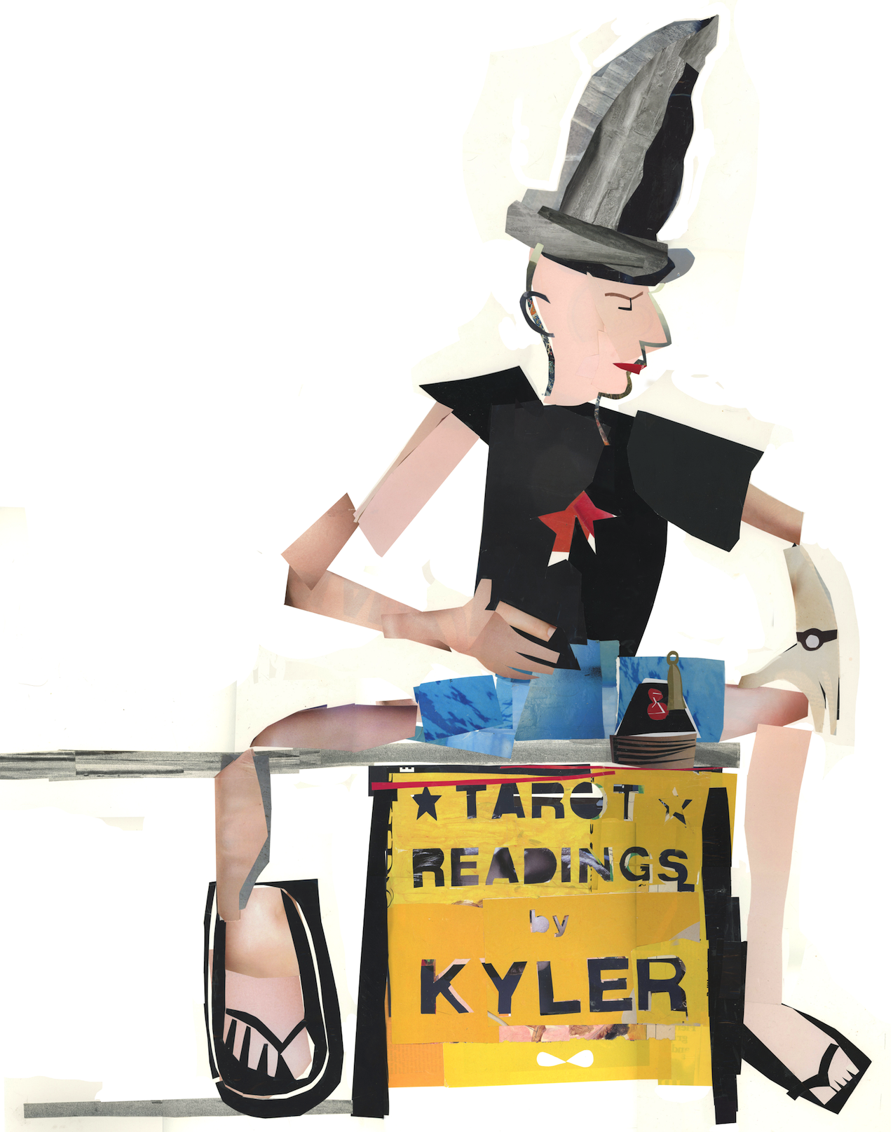 Kyler---tarot card readier in Washington Square Park