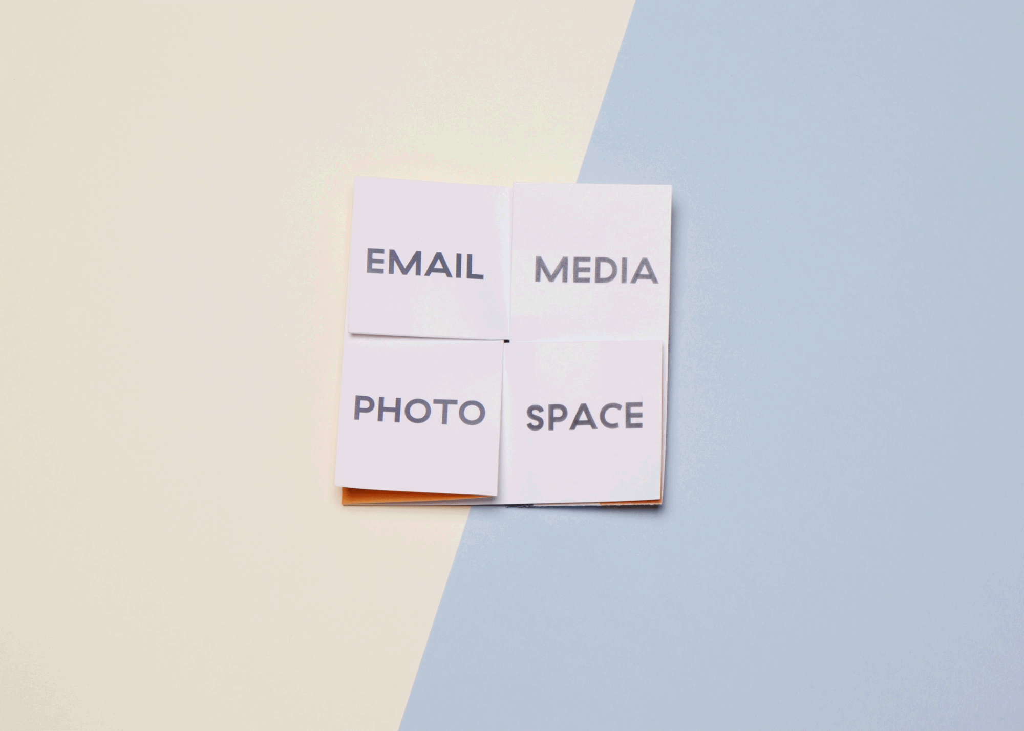 After-the-show pamphlet: Topics about email, photo, space, and media