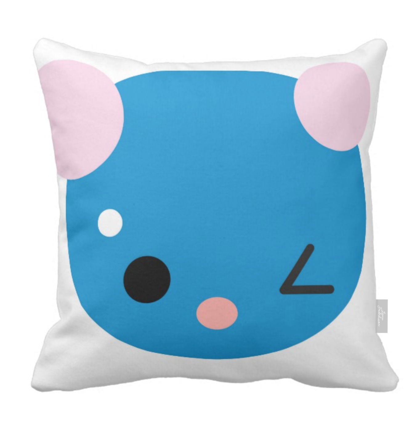 SUPERCUTE pillow, blue