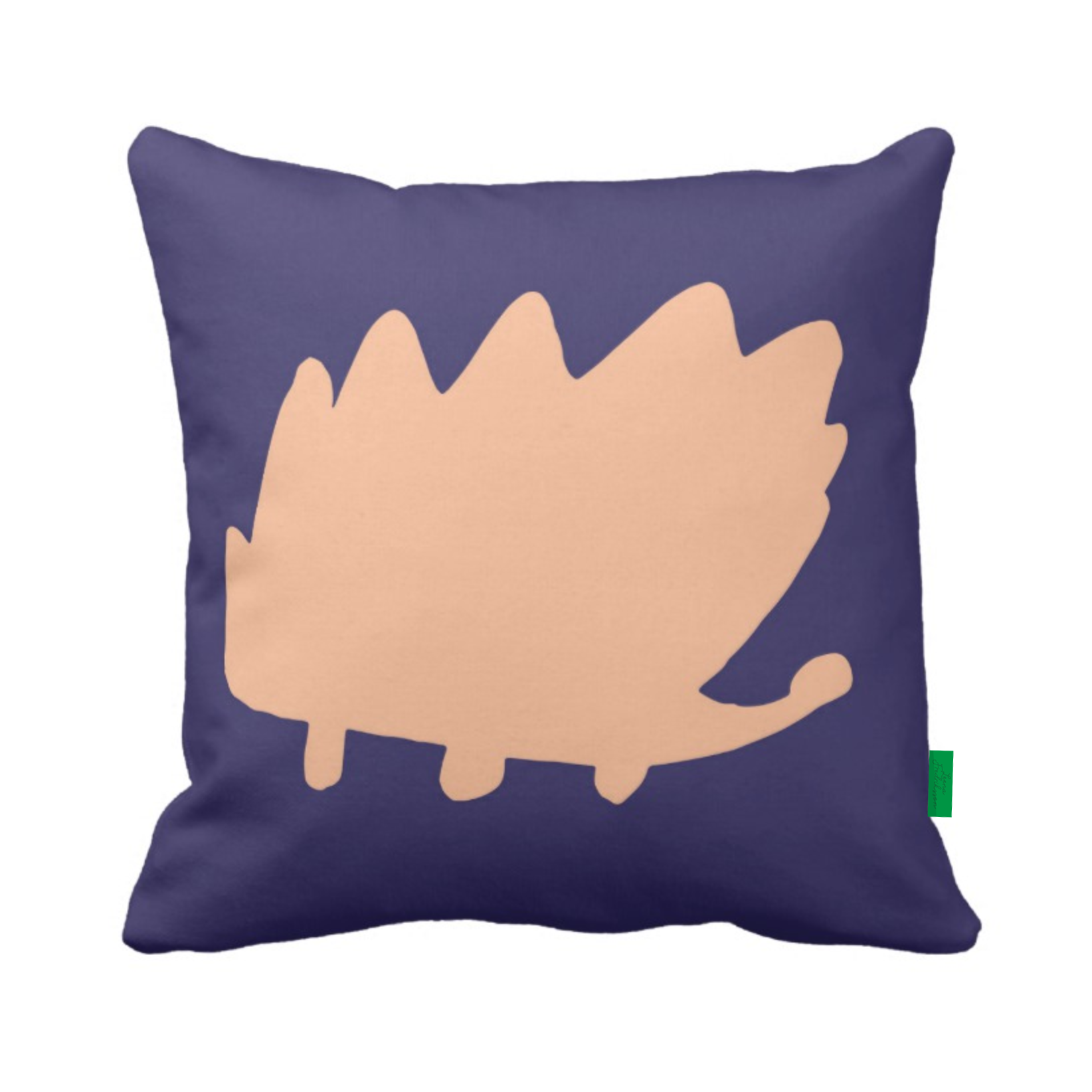 ISLET hedgehog, pillow, blueberry