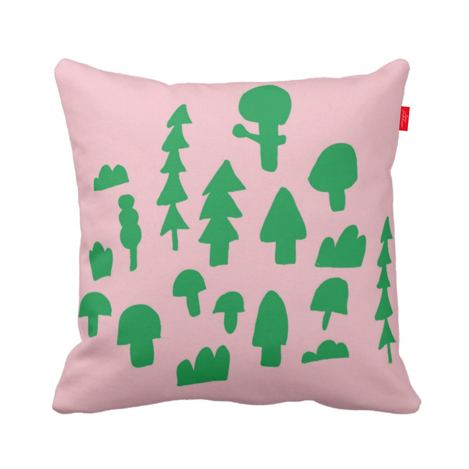 ISLET forest, pillow, green 1