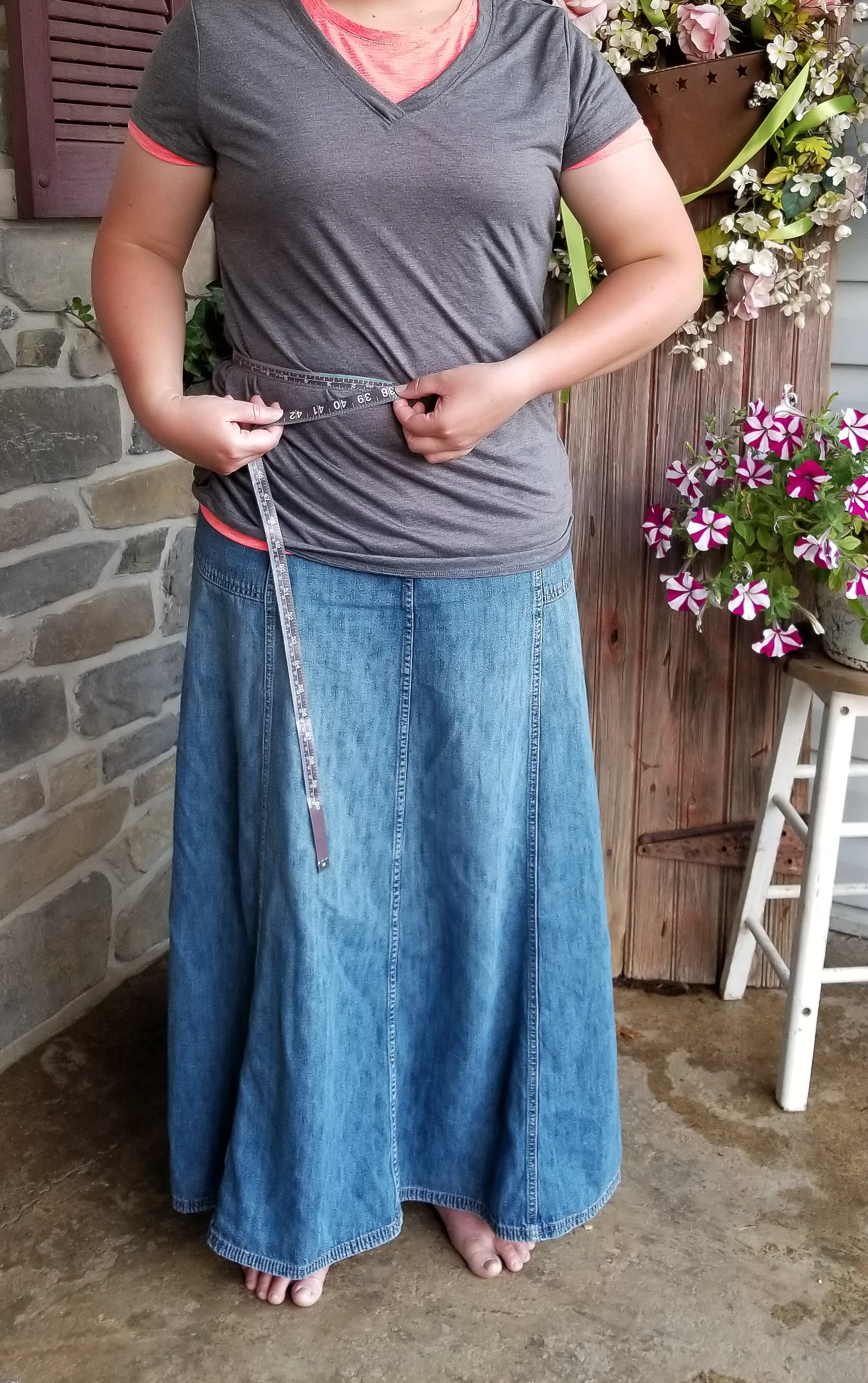 22 inch waist jeans