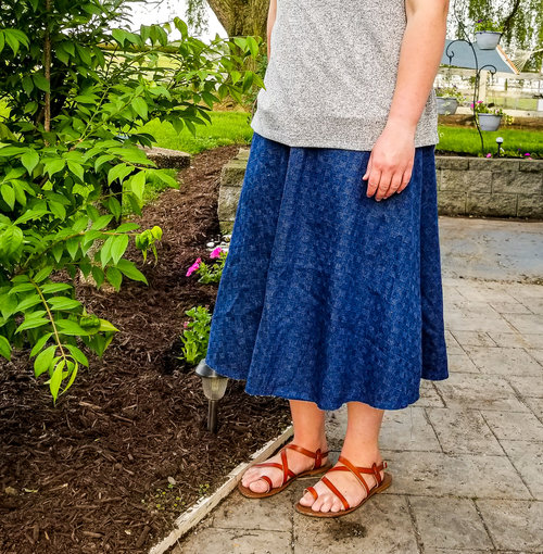 Half Circle Denim Skirt — Just Skirts by Lori