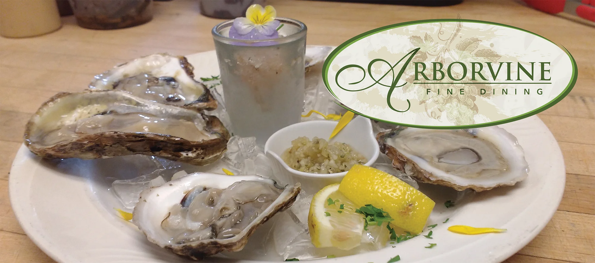 Arbor Ridge Menu Menu — Arborvine Restaurant