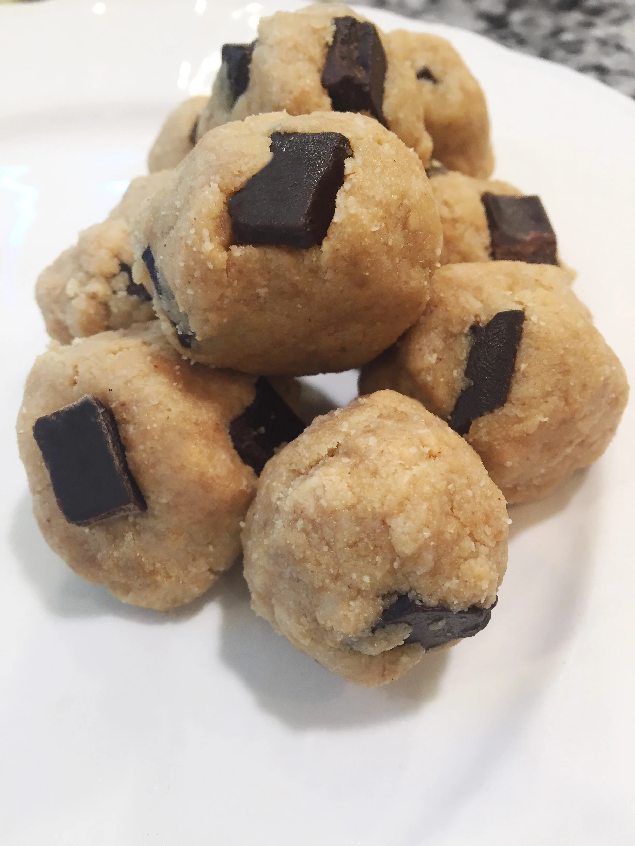 Chocolate Chip Cookie Dough Bites!