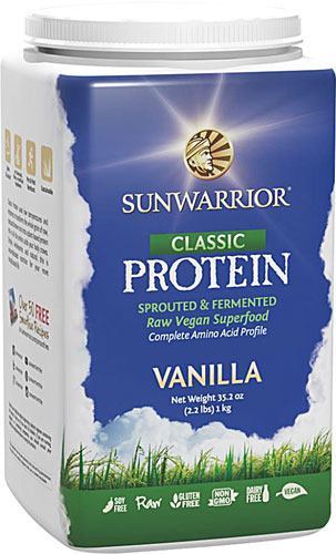 Sunwarrior Vegan Sprouted & Fermented Protein (Raw)