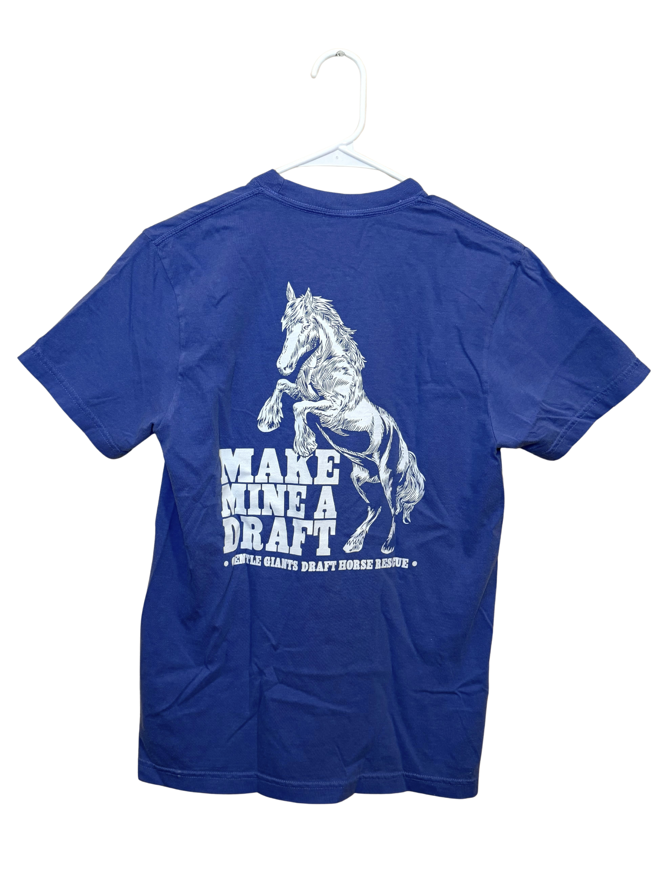 "Make Mine A Draft" Periwinkle Short Sleeve