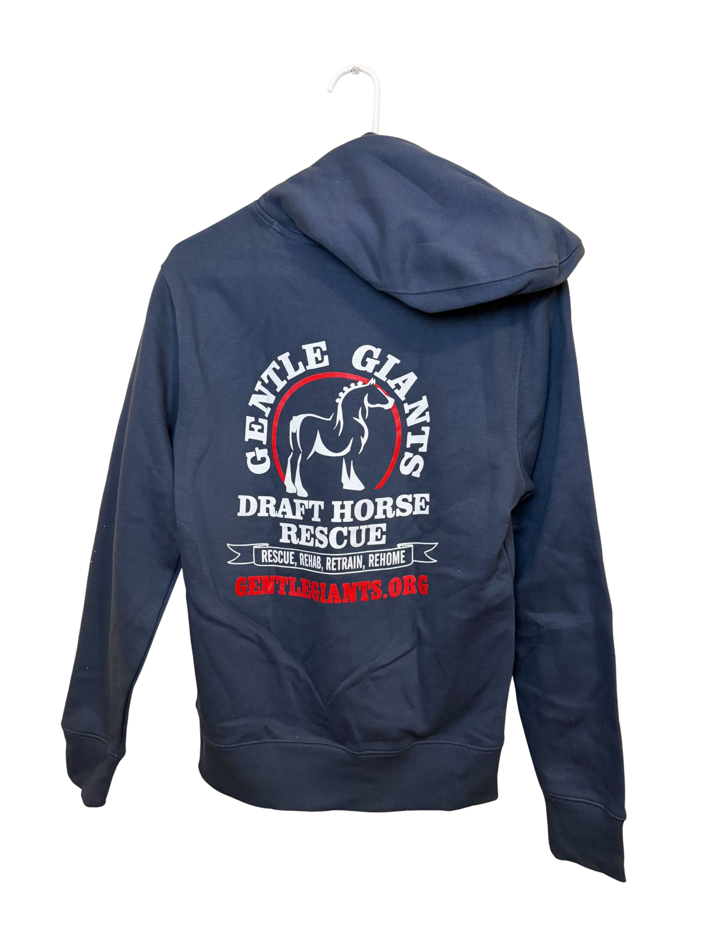 Classic Logo Steel Blue Hoodie