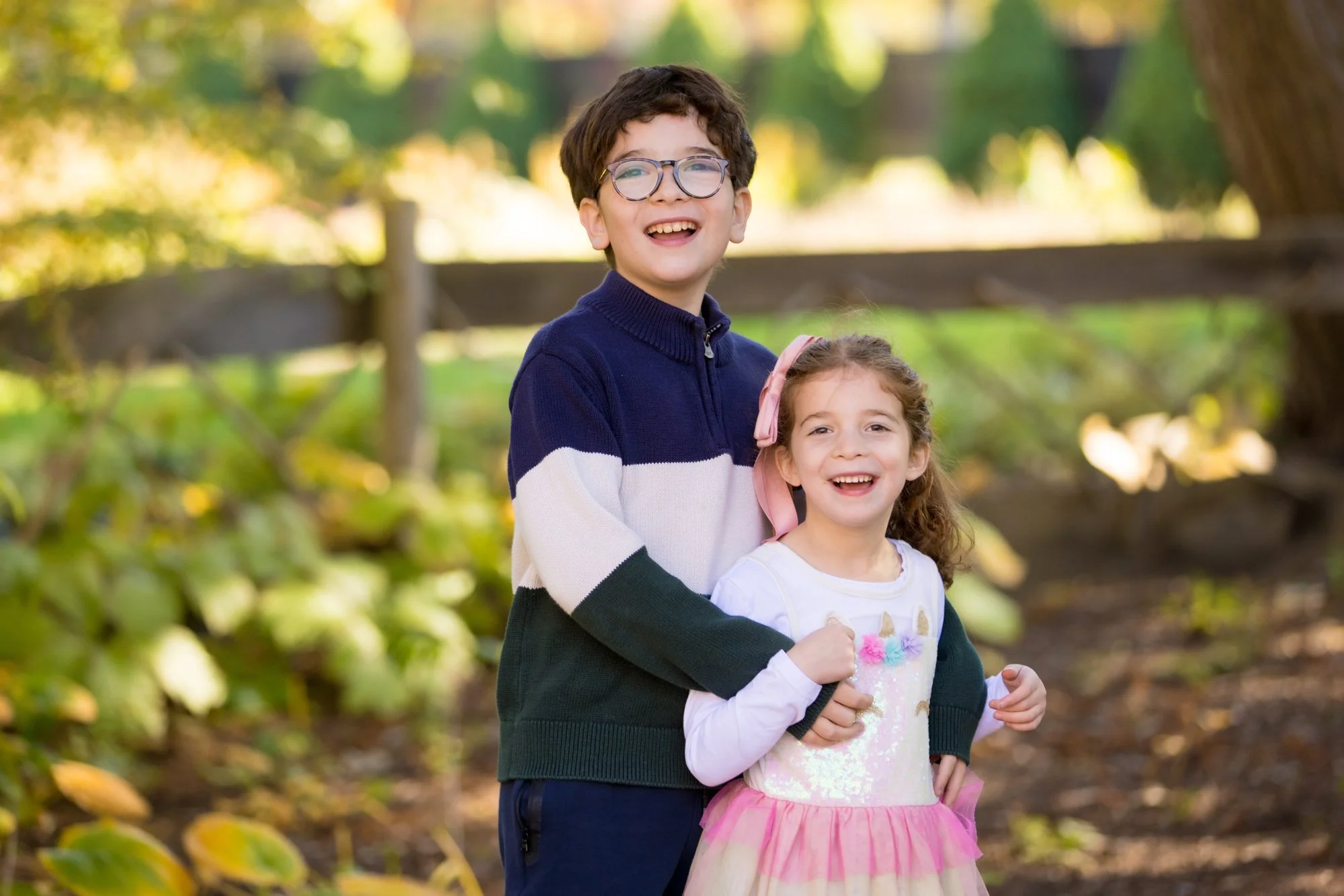 Gardens at Elm Bank Family Portraits