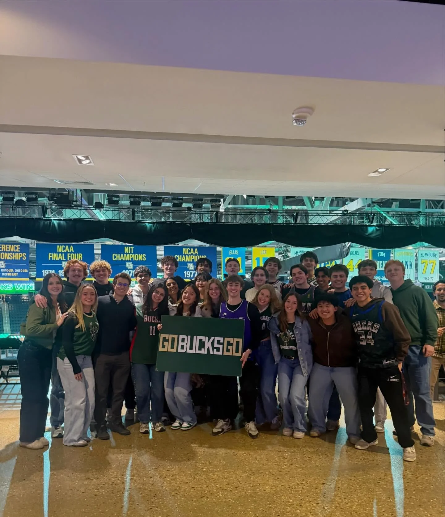 We had a blast attending the Milwaukee Bucks game last night!