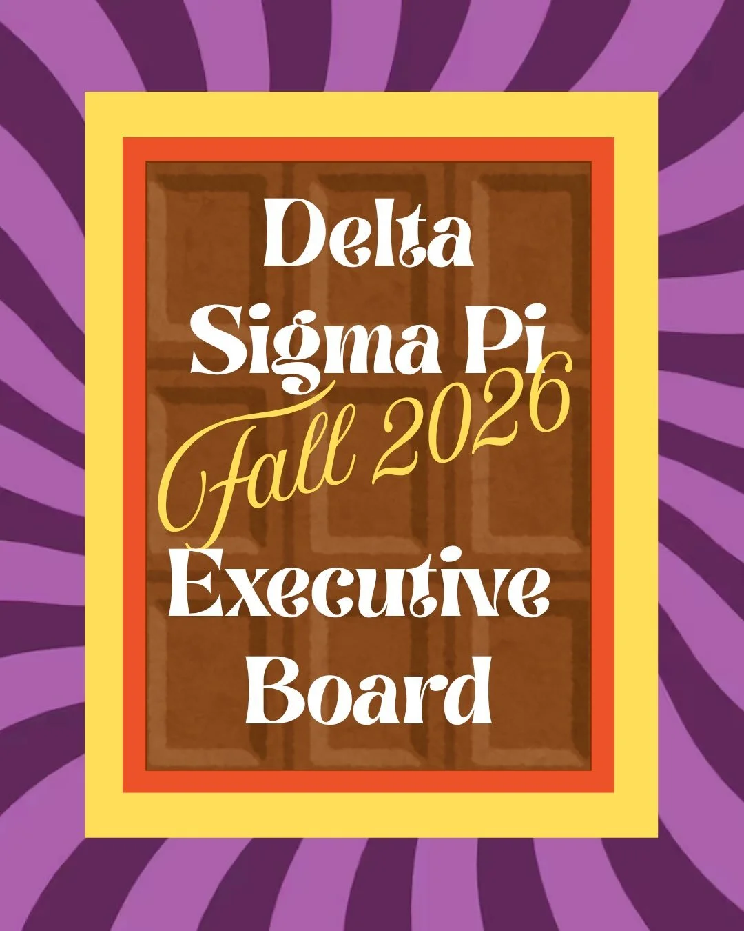 Introducing&hellip;

OUR FALL 2026 EXECUTIVE BOARD 👏🍫🎉