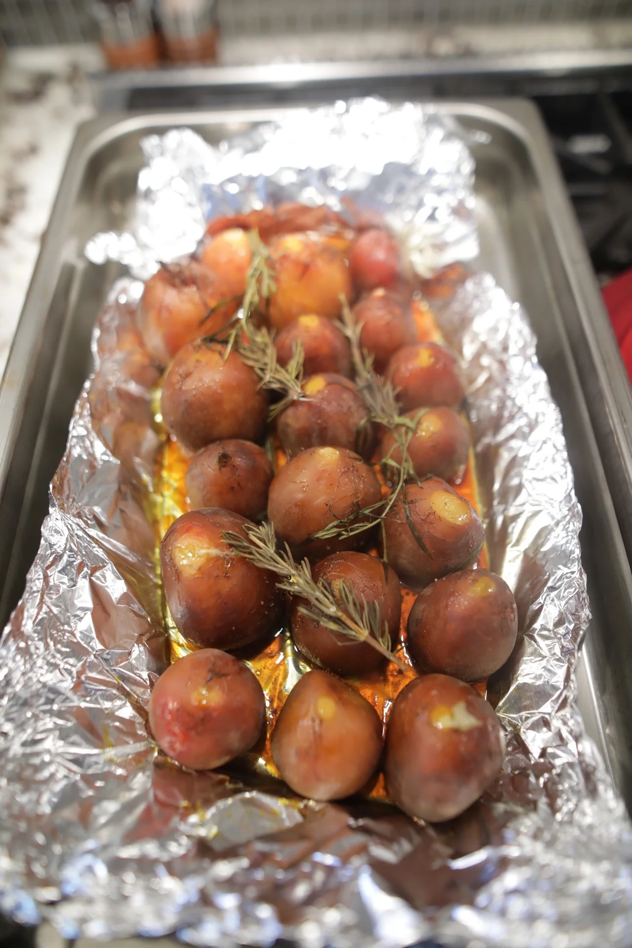 Roasted yellow beets